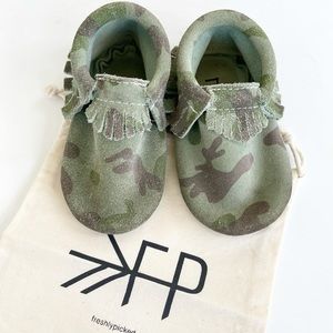 Freshly Picked Camo Moccasins